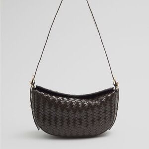 NWOT - & Other Stories Braided Leather Shoulder Bag